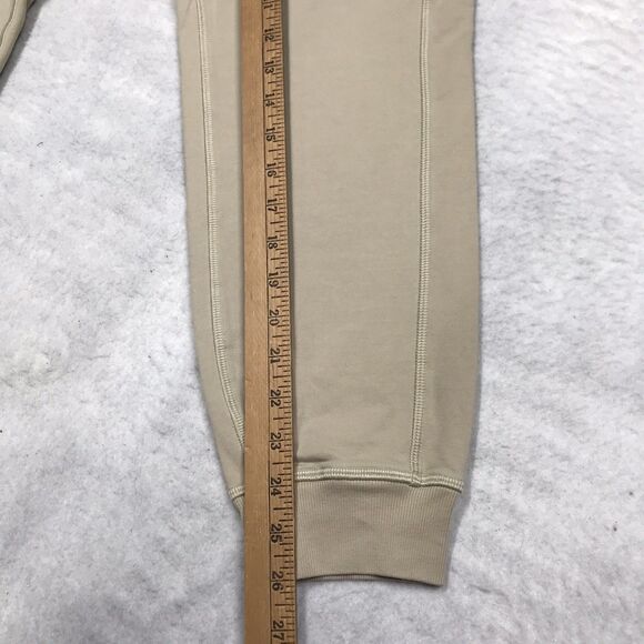 LULULEMON Jogger Pants Men M (32x26) Light Camel Tan AT EASE Cuffed Non Drawstr - Picture 10 of 12
